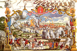Siege of Danzig by Russo-Saxon forces in 1734